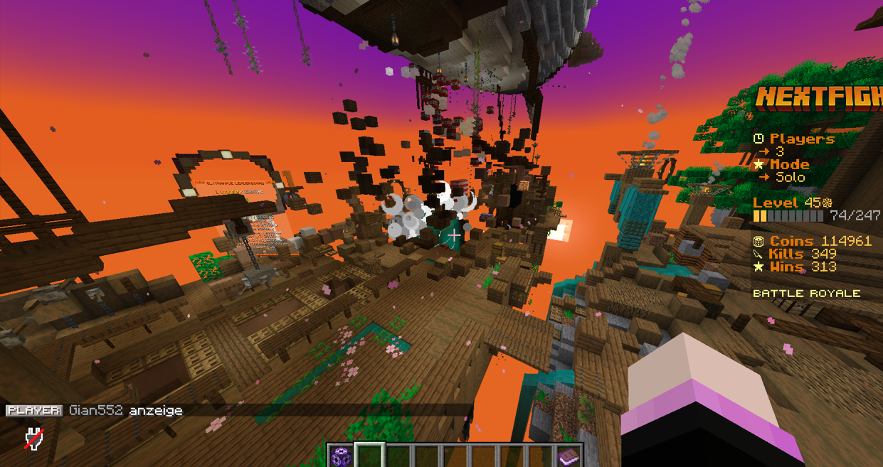 Blowing up the lobby